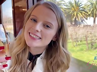 Sweet teen Paris White hot POV video