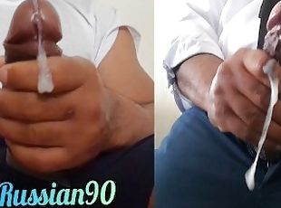 Big Cock Cumming Compilation, Thick Cumshot POV