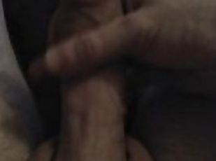 Uncut Teen Cum On His Stomach