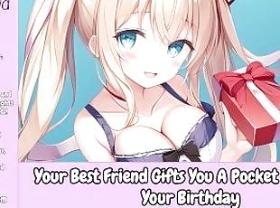 Your Best Friend Gives You A Pocket Pussy For Your Birthday [Erotic Audio Only] [Birthday Sex]