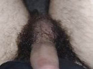 pappa, hårig, gigantisk, masturbation, cumshot, hardcore, gay, avrunkning, creampie, sprut