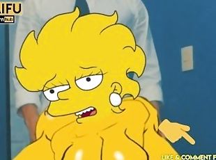 ADULT LISA SIMPSON PRESIDENT - 2D Cartoon Real hentai #2 DOGGYSTYLE Big ANIMATION Ass Booty Cosplay