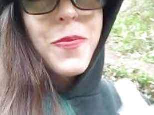 Vlog and Standing Pee in the forest (I also do custom vids, just msg me)