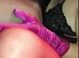Young kinky Teen girl lick feet,foot and suck foot toes NYLON FEET FETISH