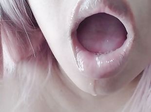ASMR Finger Sucking and Drool