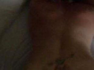 dirty talking wife  loud shaking orgasm