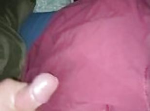 Huge cumshot after edging the last hour