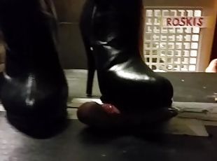 Amateur, Pieds, Fétiche, Bottes, Femme dominatrice