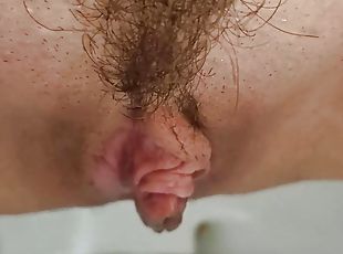 Sexy MILF pisses in her toilet slave&#039;s mouth. Golden Rain.
