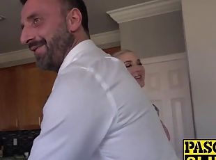 Leyla falcon gets her ass fucked by a cock and vegetables