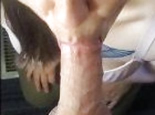 Milf Sucks Dick And Takes Facial