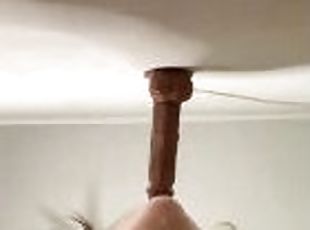 Asian redhead tries to deepthroat dildo! More on OF: Urfavegingerr