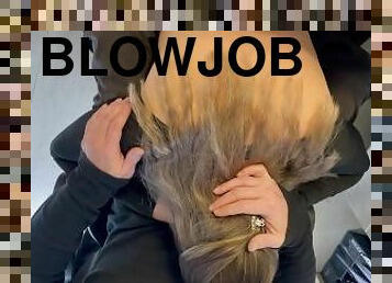 Blowjob in office