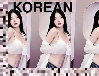 The best and beautiful Korean female anchor beauty live broadcast, ass, stockings, doggy style, Internet celebrity, oral sex, goddess, black stocki...