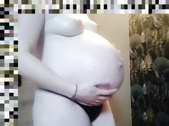 gravid, anal, japansk, pov, fetisch, gigant