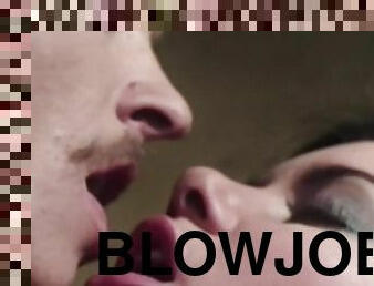Classic blowjob porn session