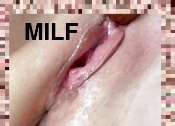 klitoris, onani, orgasme, pussy, amatør, milf, mamma