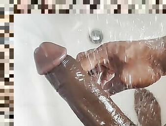 Cum bbc in shower 