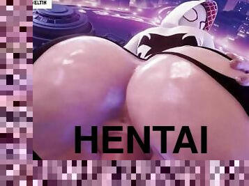 hentai, riding, pikk