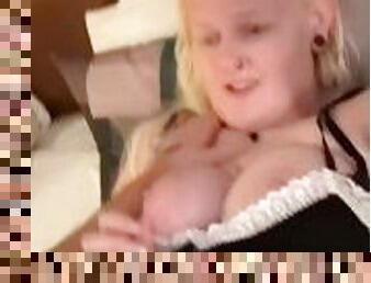 Maid gets caught by hotel guest and gets fucked  Full video @BellaChelsea Onlyfans