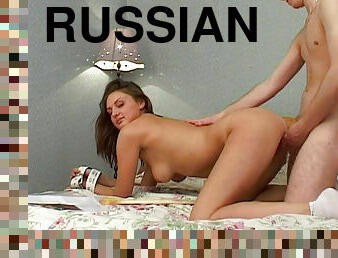 Russian slut fucking like crazy