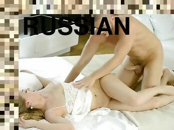 Flat russian hottie milana fox smells a bazooka of meat