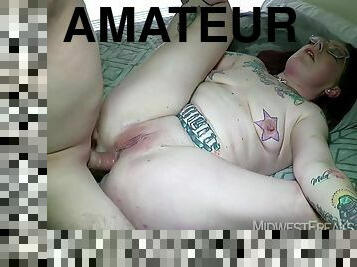 amatør, blowjob, hardcore, mamma, lubben, vakker