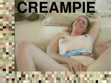 im-freien, zwischen-den-rennen, creampie, gruppensex, schlampe, parkplatz, blöde