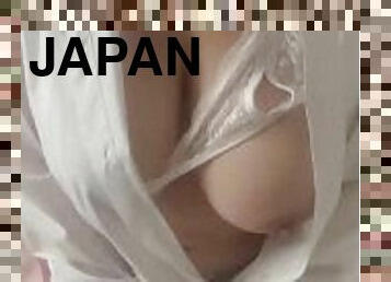 J Cup Japanese Big Tits Mature Wife Emi  Squat down and masturbate Part 2?From squatting masturbatio