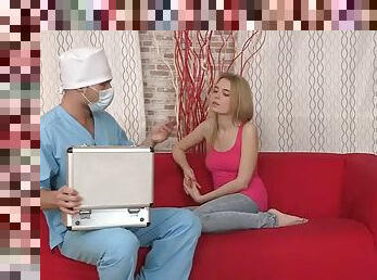 18 videoz  chloe blue  assfucked by the doctor