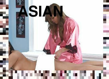 asiatisk, storatuttar, hårig, masturbation, utomhus, amatör, mogen, blandade-raser, lesbisk, milf