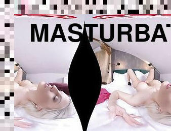 duże-cycki, masturbacja, gwiazda-porno, pov, blondynka, solo