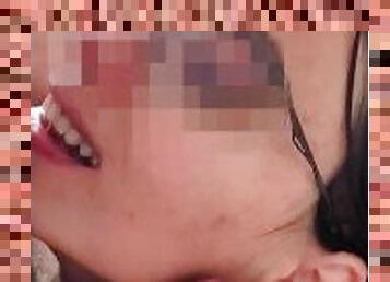 vagina-pussy, amatir, blowjob-seks-dengan-mengisap-penis, deepthroat-penis-masuk-ke-tenggorokan, sperma, anak-perempuan, ketat, pengisapan