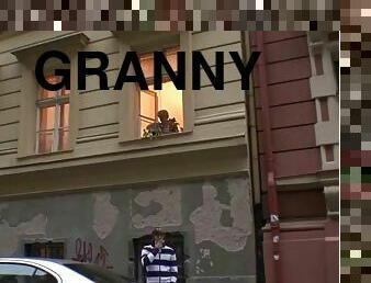 Young dude bangs 60 years old granny