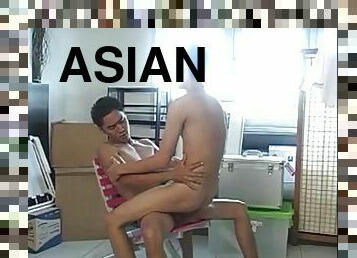 Asian boys moo and eak fuck