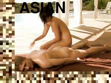 asiatiche, interraziali, mammine-mature, giapponesi, massaggi, baci, brunette
