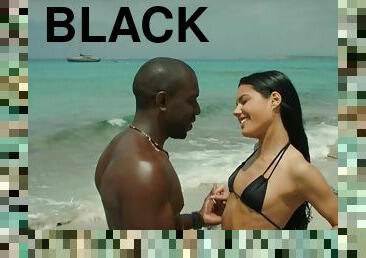 BLACKED Hottie Spanish Model Hooks up with BIG BLACK DICK on Spring Break in Ibiza - Apolonia lapiedra