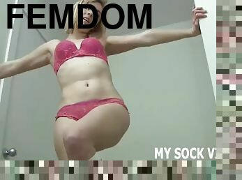 If you are nice i will rub my socks on your cock joi