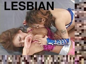 Maria Ozawa - The Lesbian Professional Wrestling