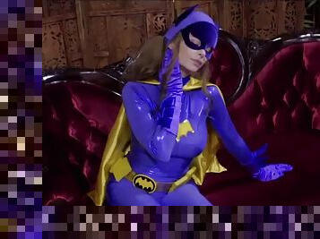 Batgirl transformed into catgirl