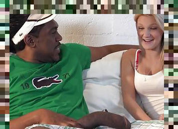 Tiny Hope Harper Goes Interracial For Massive Black Penis