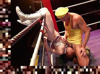 Fakehub Originals - Knockouts: Young Cutie Machine VS Bulldozer 2 - Ella Hughes