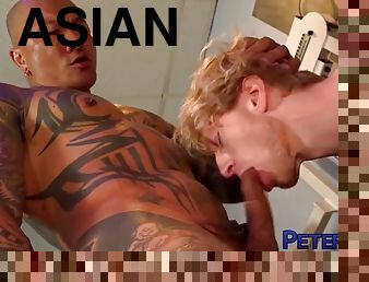 PETERFEVER Asian Damian Dragon Barebacks Jock Jesse Stone