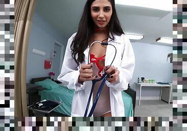 Lewd nurse Gianna Dior POV heart-stopping porn movie