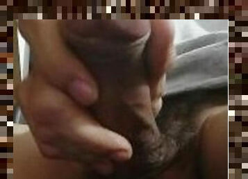 Huge hairy cock cumming for the second time in the morning #27