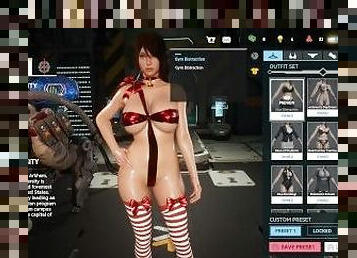 Operation Lovecraft Fallen Doll - A look at all the characters outfits selection Harem Mode