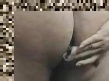 culo, tetas-grandes, masturbación, arnés, amateur, juguete, latino, consolador, culazo, pequeñita