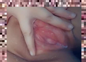 Rubbing My Dripping Wet Cunt Until I Cum