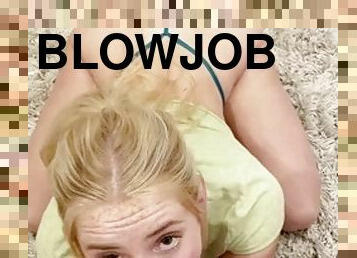 Pov blowjob from a blonde teen with big tits. I found her on meetxx.com.