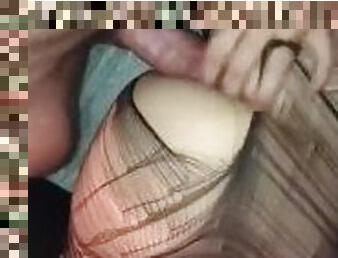 Part 2: fucking her in fishnets/ creampie!